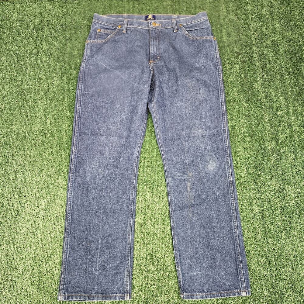 Wrangler Jeans Men 36x30 Pants 47MWZ Regular Western Performance Denim